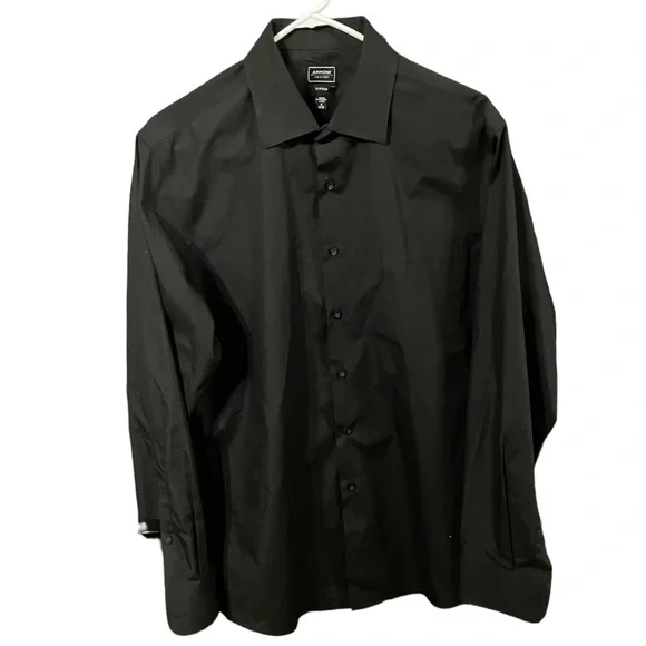 ARROW MENS DRESS SHIRT FITTED SIZE 16 34/35 ARROW MENS DRESS SHIRT FITTED SIZE 16 34/35